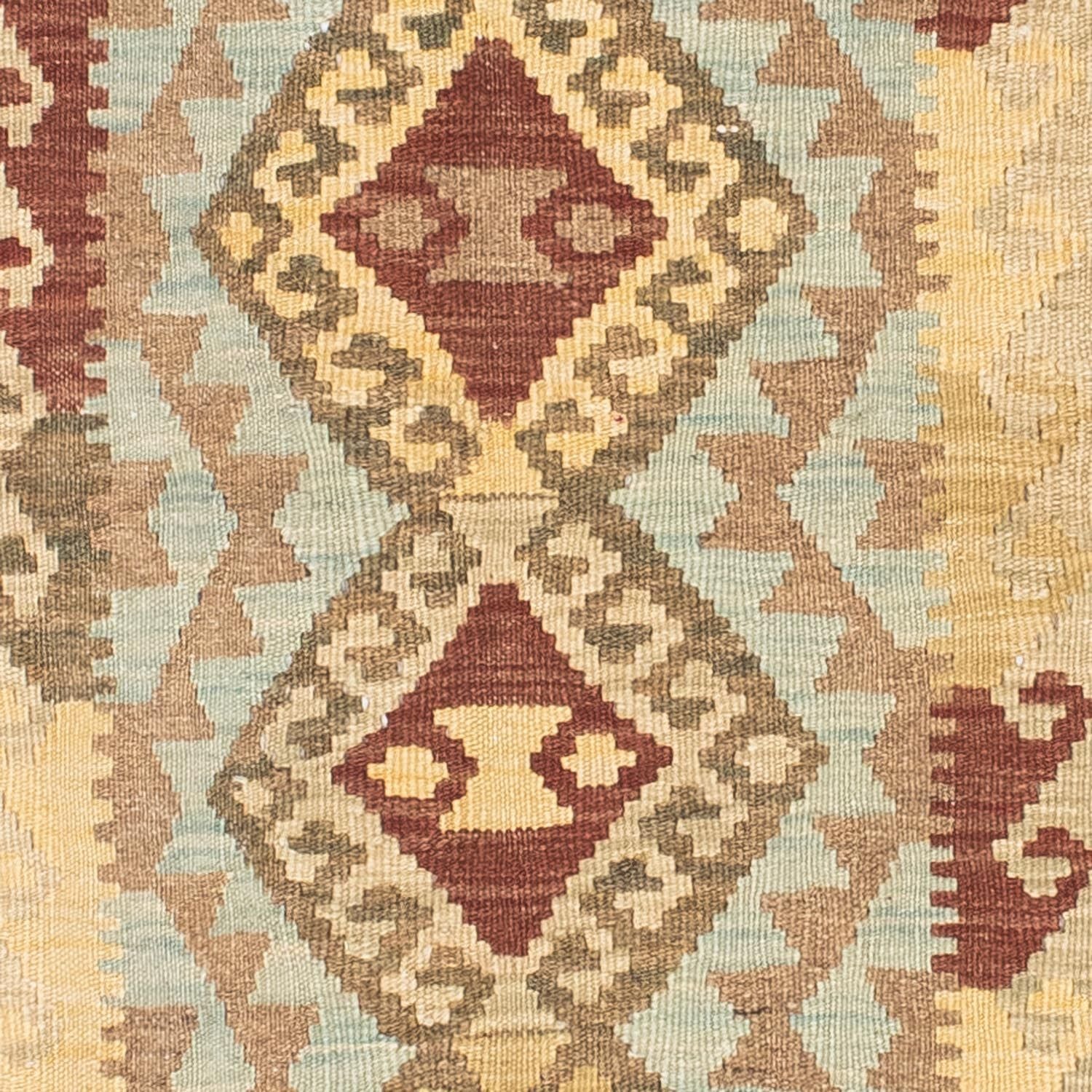 Tapis de couloir Tapis Kelim - Oriental - 201 x 73 cm - rouge