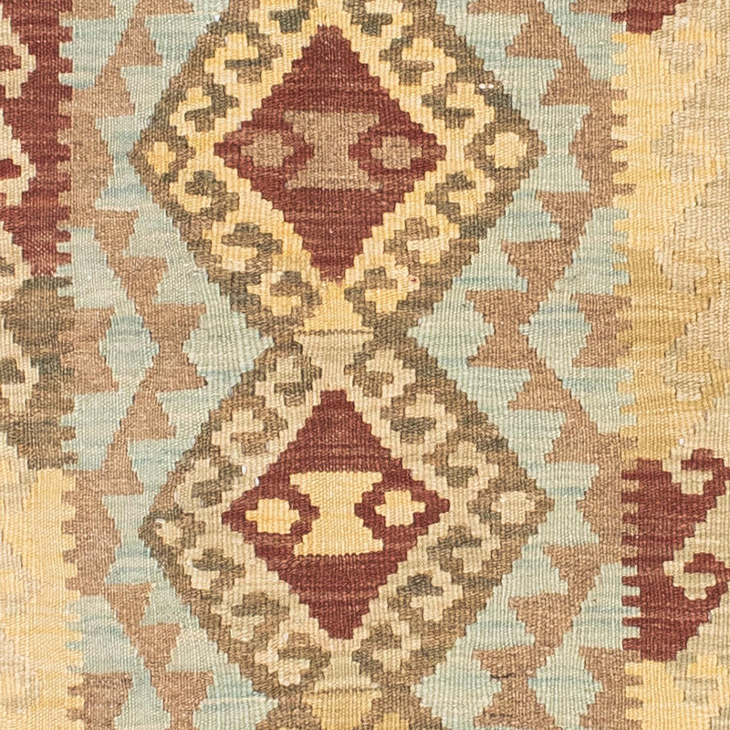 Tapis de couloir Tapis Kelim - Oriental - 201 x 73 cm - rouge