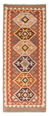 Tapis de couloir Tapis Kelim - Oriental - 193 x 75 cm - marron
