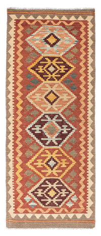 Tapis de couloir Tapis Kelim - Oriental - 193 x 75 cm - marron