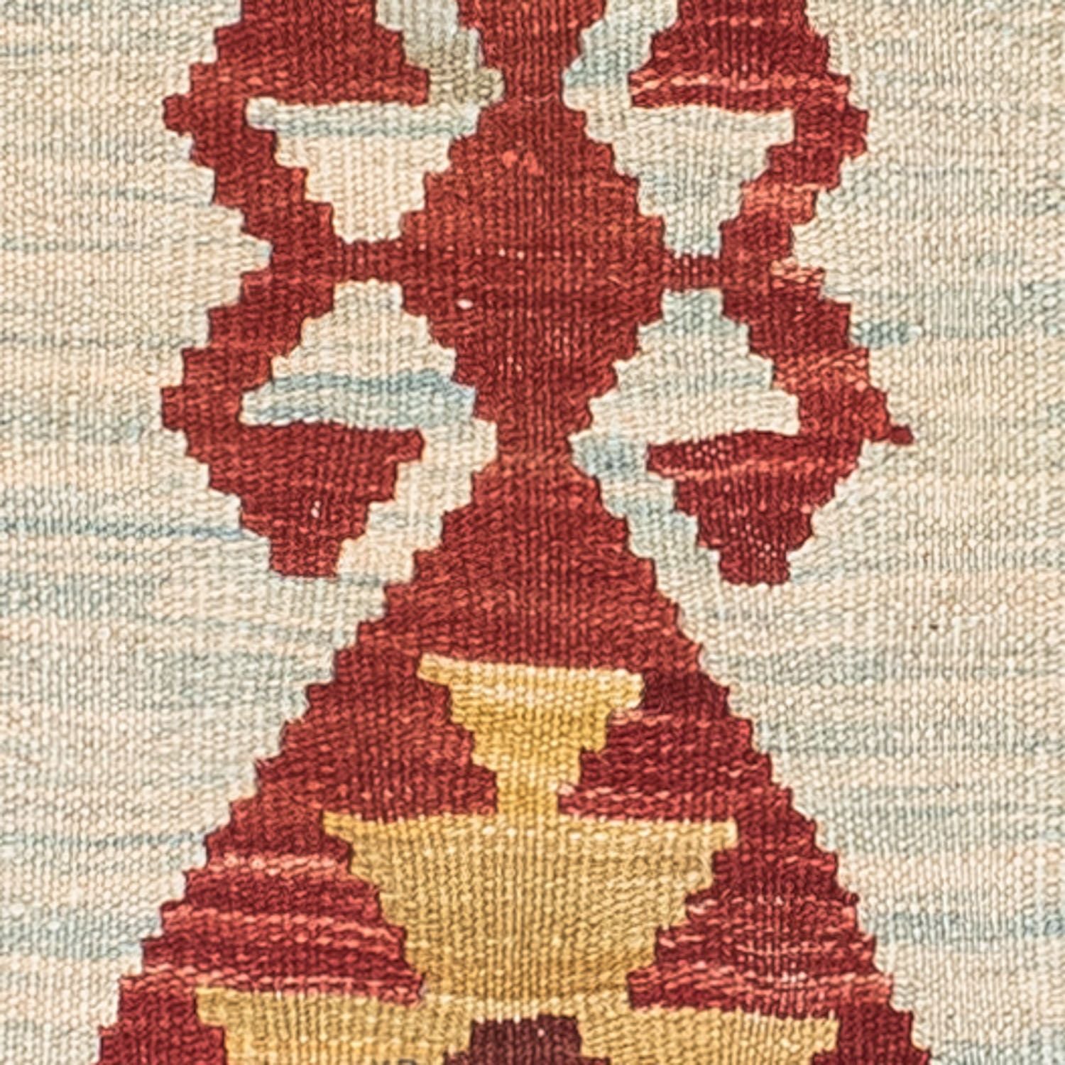 Tapis de couloir Tapis Kelim - Oriental - 206 x 77 cm - beige