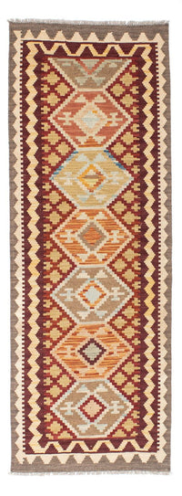 Tapis de couloir Tapis Kelim - Oriental - 202 x 73 cm - beige