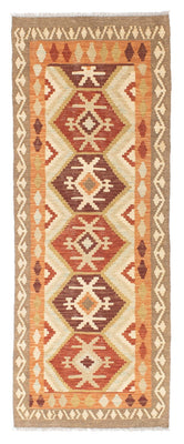 Tapis de couloir Tapis Kelim - Oriental - 203 x 73 cm - beige