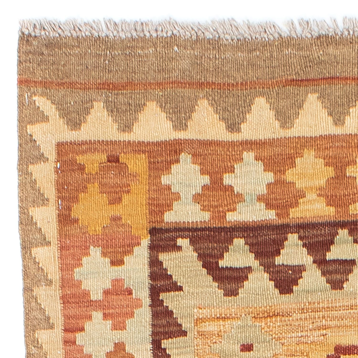 Tapis de couloir Tapis Kelim - Oriental - 189 x 75 cm - marron clair