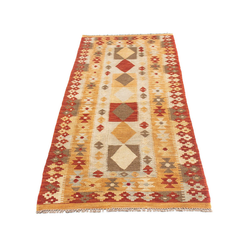 Tapis de couloir Tapis Kelim - Oriental - 196 x 72 cm - beige