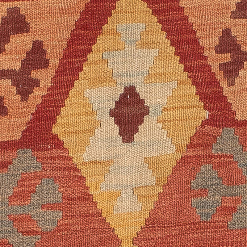Tapis Kelim - Oriental - 200 x 145 cm - rouille