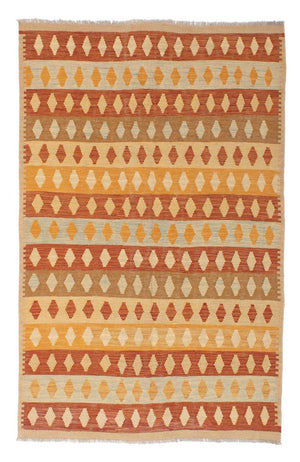 Tapis Kelim - Oriental - 201 x 154 cm - multicolore