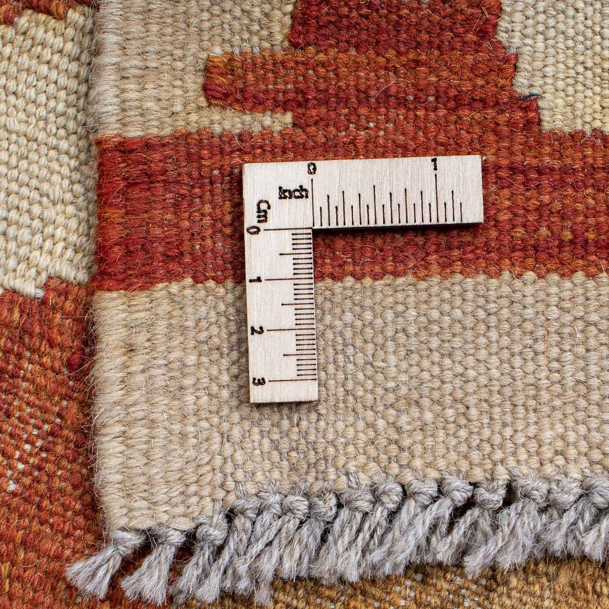 Tapis Kelim - Oriental - 201 x 154 cm - multicolore