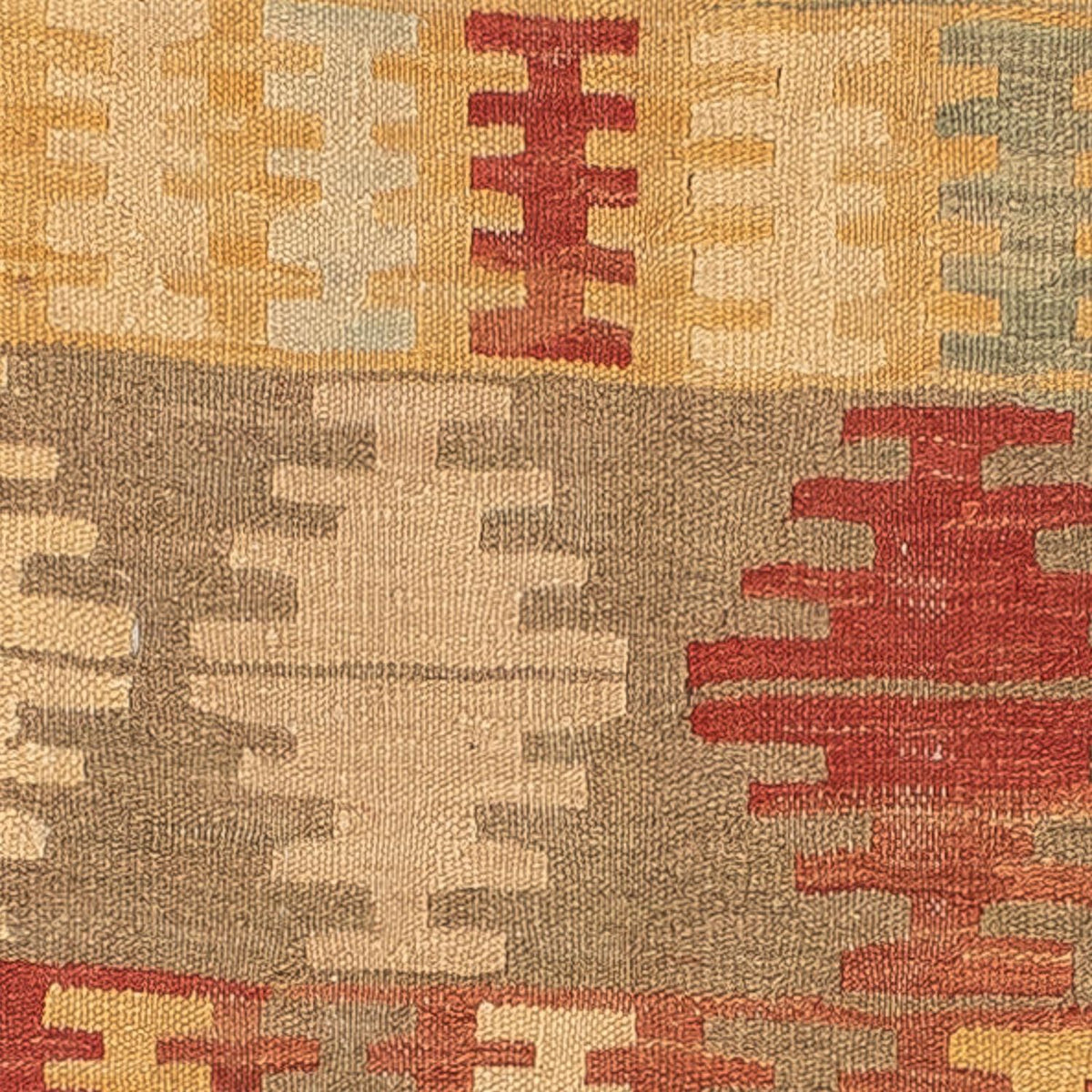 Tapis Kelim - Oriental - 199 x 151 cm - multicolore