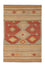 Tapis Kelim - Splash - 192 x 126 cm - multicolore
