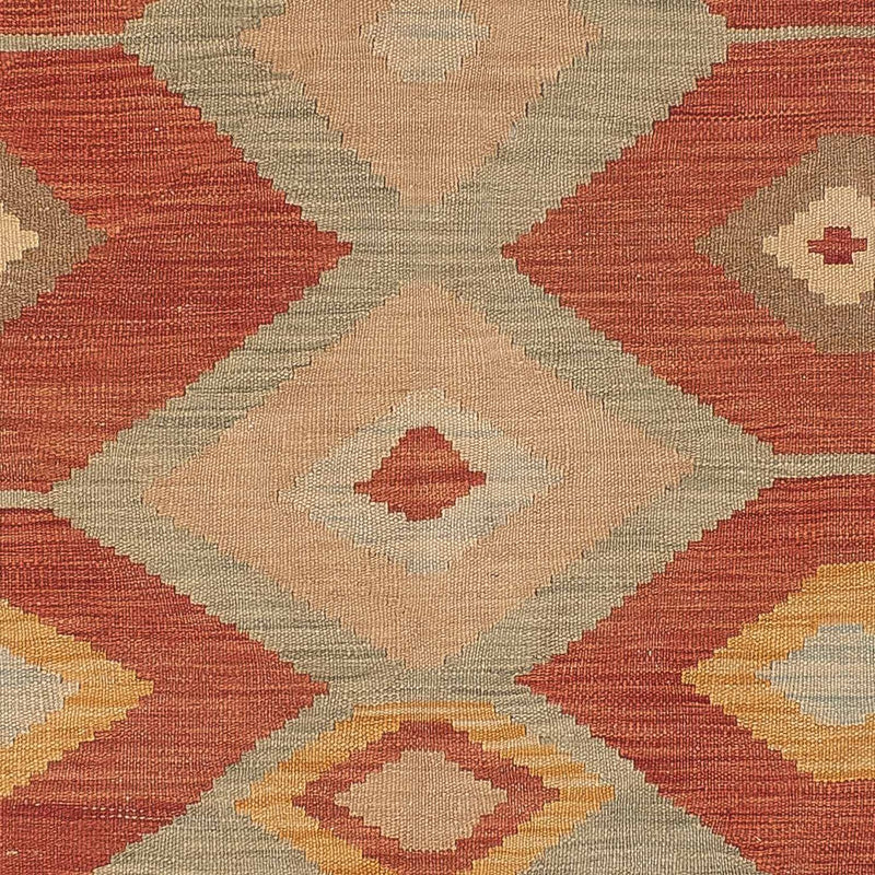 Tapis Kelim - Splash - 192 x 126 cm - multicolore