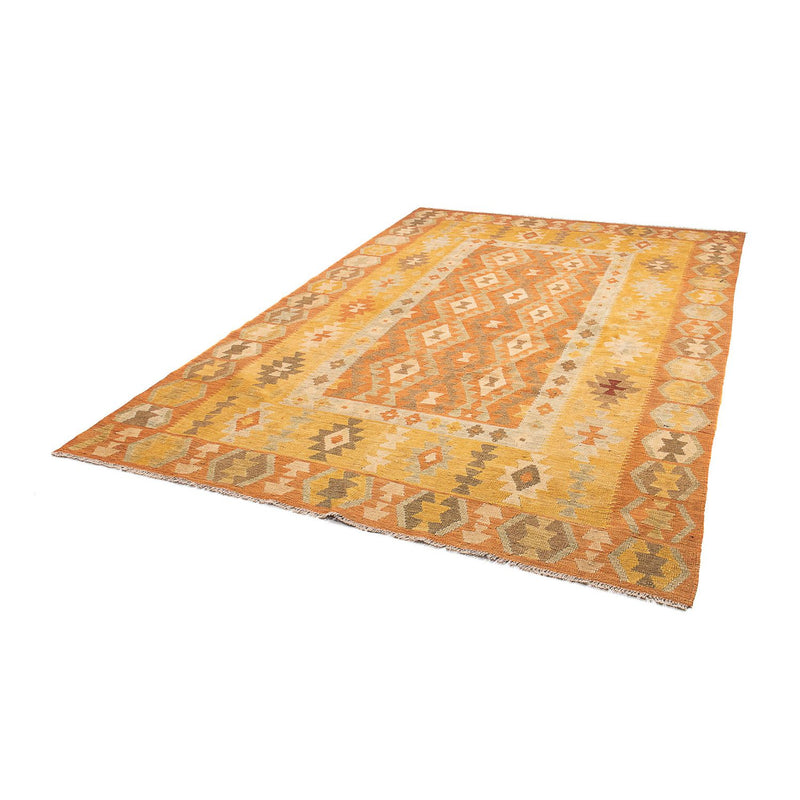 Tapis Kelim - Splash - 294 x 200 cm - multicolore