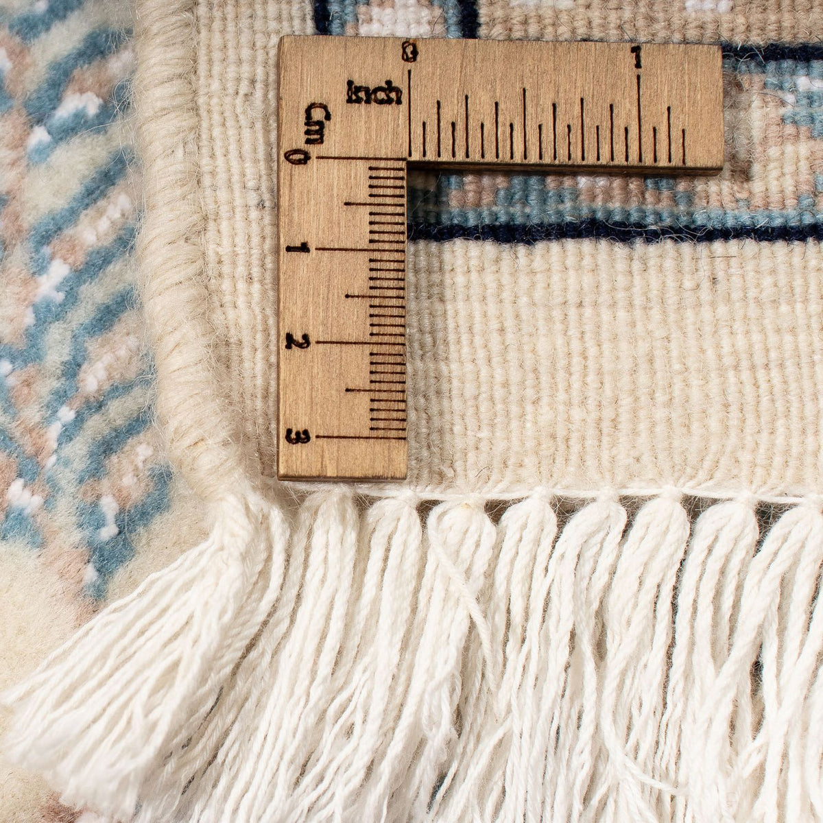 Tapis persan - Nain - Premium - 214 x 200 cm - beige