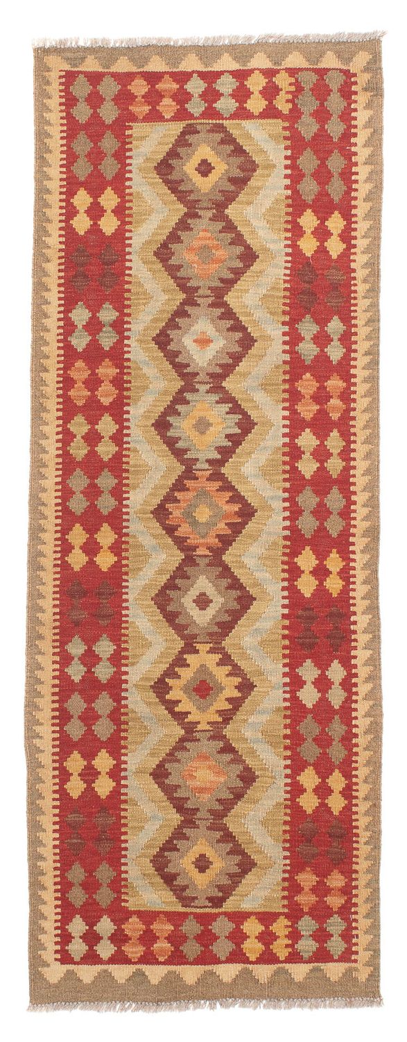 Tapis de couloir Tapis Kelim - Splash - 194 x 69 cm - multicolore
