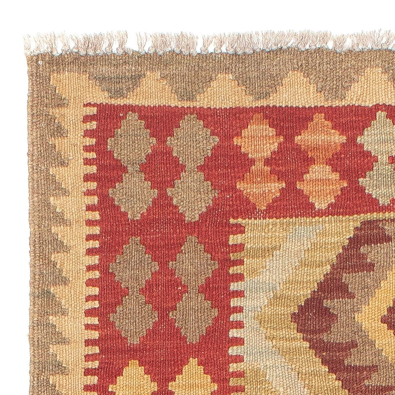 Tapis de couloir Tapis Kelim - Splash - 194 x 69 cm - multicolore