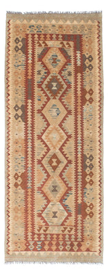 Tapis de couloir Tapis Kelim - Oriental - 201 x 84 cm - beige