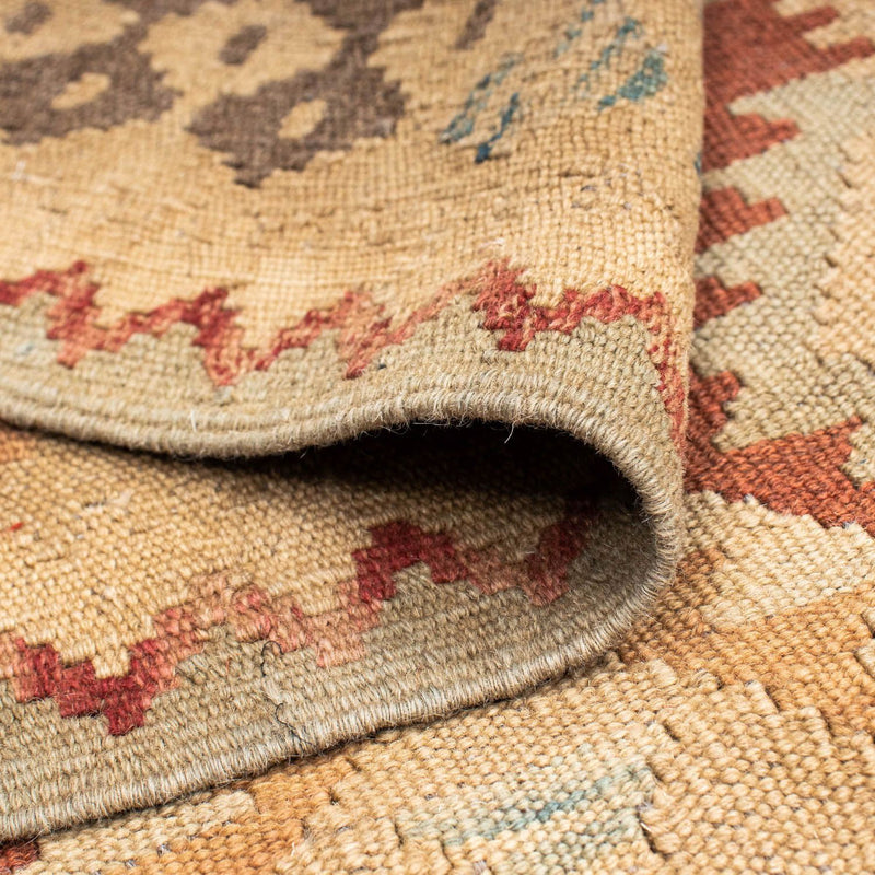 Tapis de couloir Tapis Kelim - Oriental - 201 x 84 cm - beige
