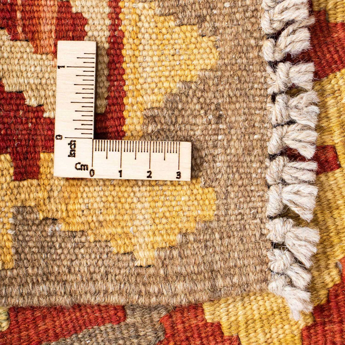 Tapis de couloir Tapis Kelim - Oriental - 214 x 82 cm - rouille