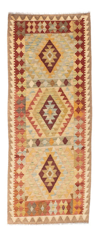 Tapis de couloir Tapis Kelim - Oriental - 198 x 75 cm - beige