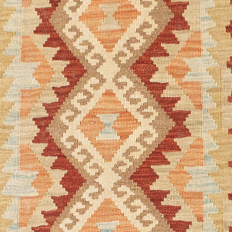 Tapis de couloir Tapis Kelim - Oriental - 200 x 75 cm - beige