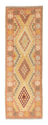 Tapis de couloir Tapis Kelim - Oriental - 208 x 66 cm - rouge clair