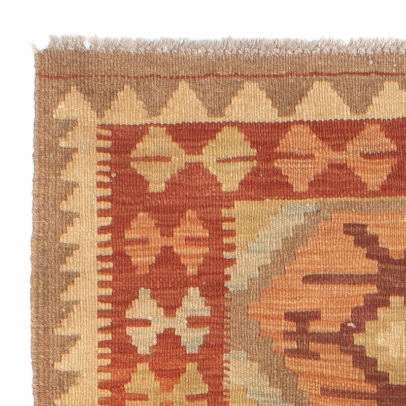 Tapis de couloir Tapis Kelim - Splash - 203 x 68 cm - multicolore