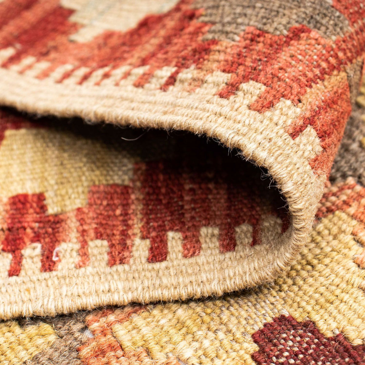 Tapis de couloir Tapis Kelim - Oriental - 190 x 73 cm - multicolore