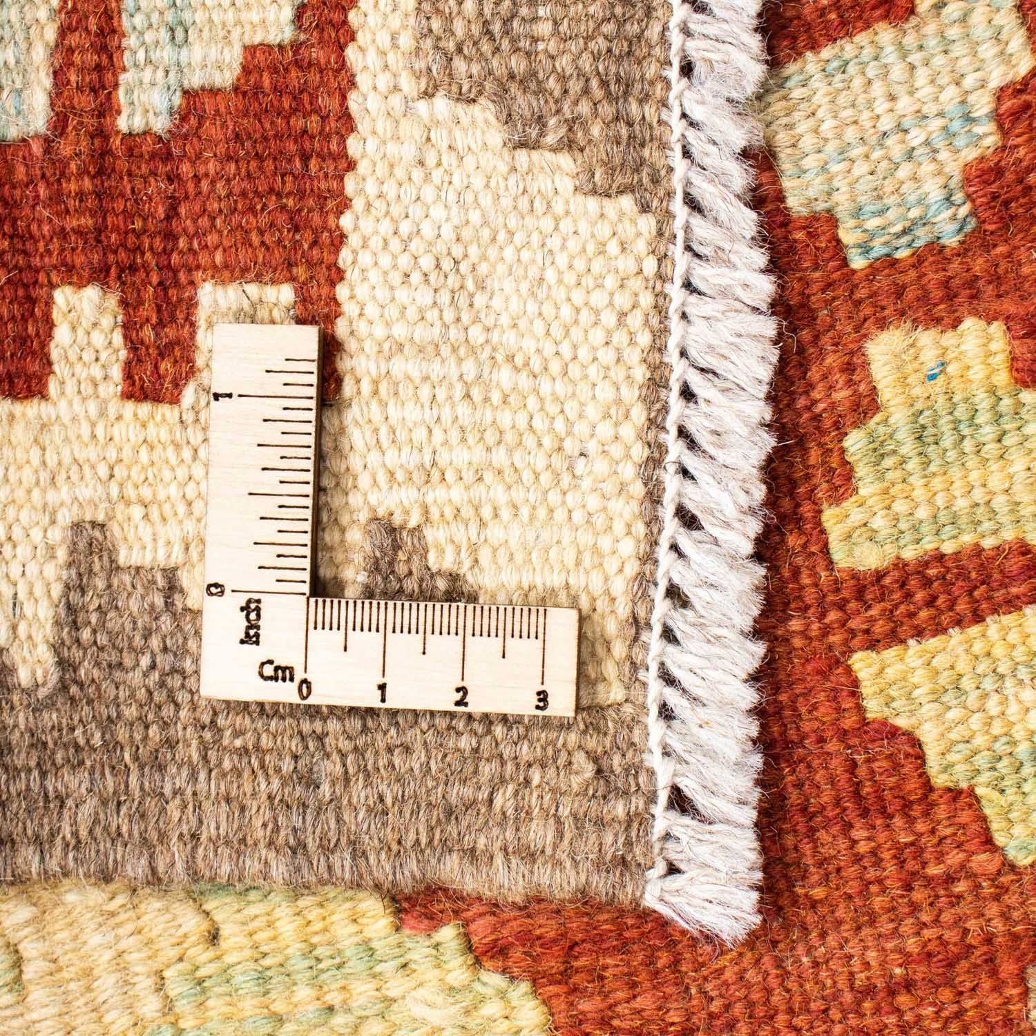 Tapis de couloir Tapis Kelim - Oriental - 195 x 67 cm - rouille
