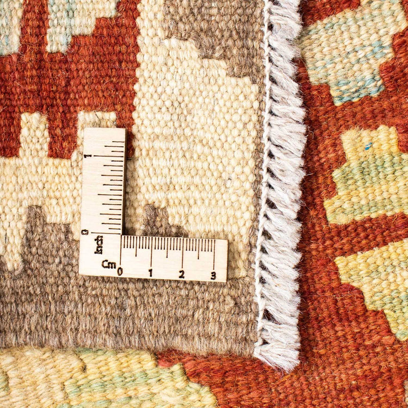 Tapis de couloir Tapis Kelim - Oriental - 195 x 67 cm - rouille