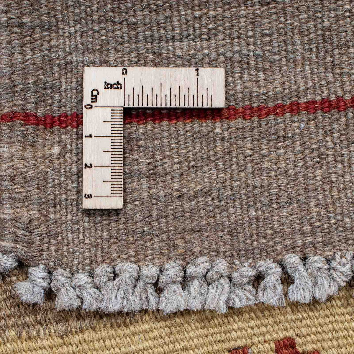 Tapis de couloir Tapis Kelim - Splash - 195 x 62 cm - multicolore