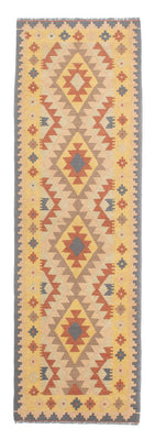 Tapis de couloir Tapis Kelim - Splash - 200 x 62 cm - multicolore