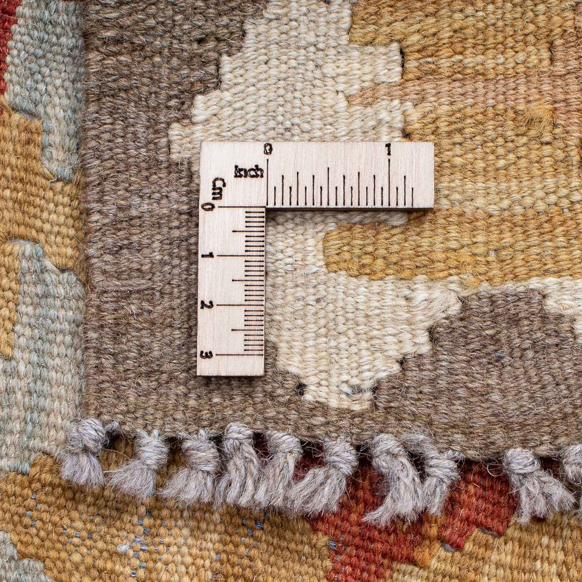 Tapis de couloir Tapis Kelim - Oriental - 196 x 63 cm - multicolore