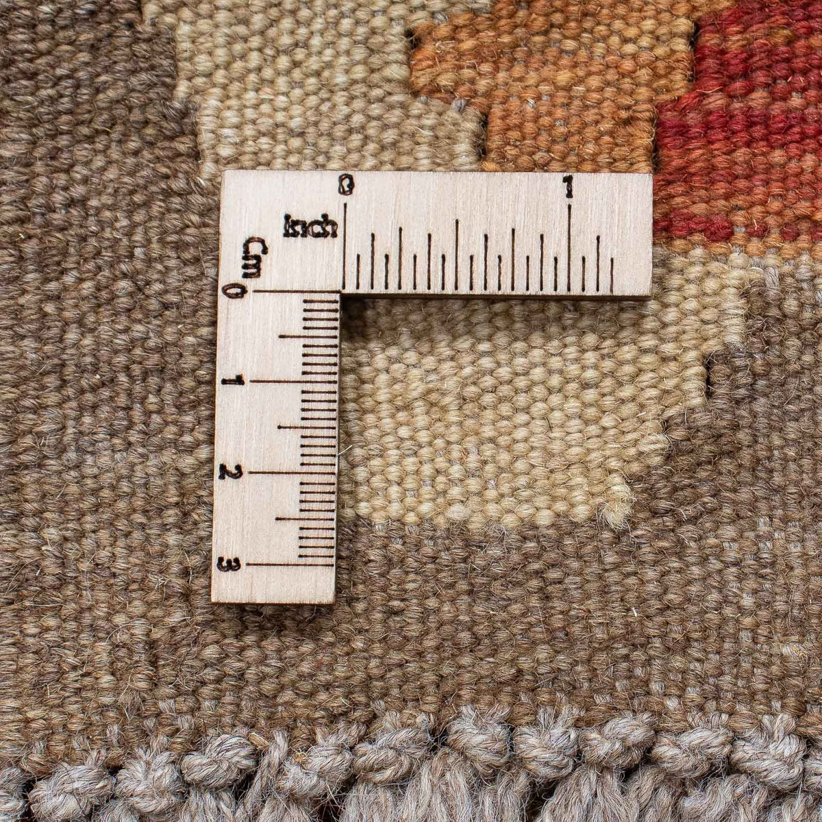 Tapis de couloir Tapis Kelim - Splash - 196 x 63 cm - multicolore