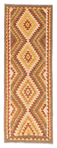 Tapis de couloir Tapis Kelim - Oriental - 192 x 69 cm - marron clair