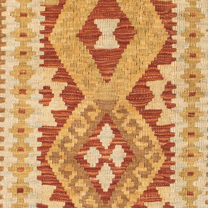 Tapis de couloir Tapis Kelim - Oriental - 204 x 67 cm - beige