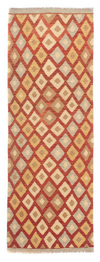 Tapis de couloir Tapis Kelim - Splash - 185 x 69 cm - multicolore