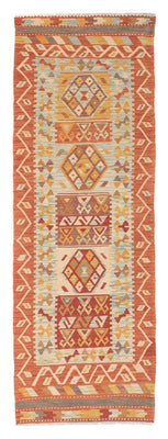 Tapis de couloir Tapis Kelim - Splash - 194 x 65 cm - multicolore