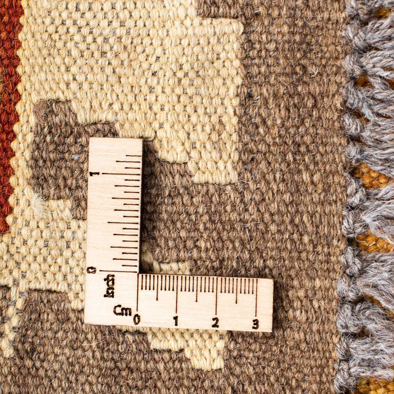 Tapis de couloir Tapis Kelim - Oriental - 195 x 65 cm - rouille