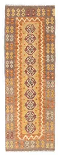 Tapis de couloir Tapis Kelim - Splash - 192 x 67 cm - multicolore