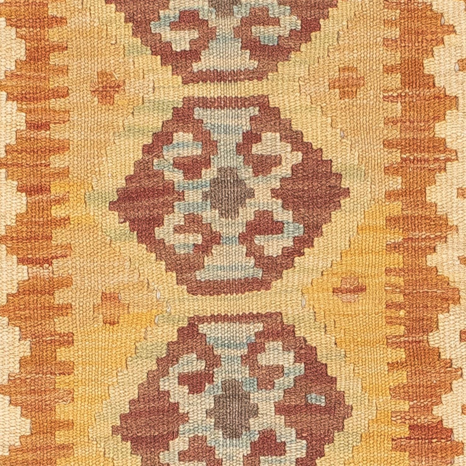 Tapis de couloir Tapis Kelim - Splash - 192 x 67 cm - multicolore