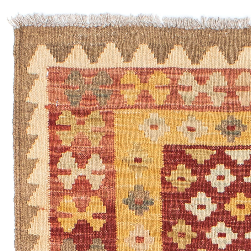 Tapis de couloir Tapis Kelim - Oriental - 197 x 73 cm - rouille