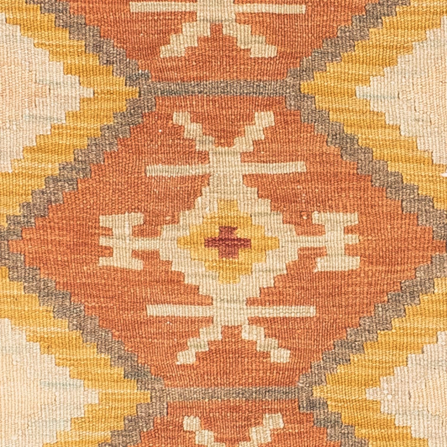 Tapis de couloir Tapis Kelim - Oriental - 190 x 71 cm - beige