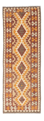 Tapis de couloir Tapis Kelim - Oriental - 194 x 63 cm - beige