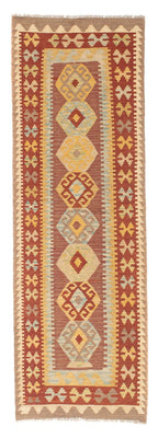 Tapis de couloir Tapis Kelim - Splash - 210 x 69 cm - multicolore
