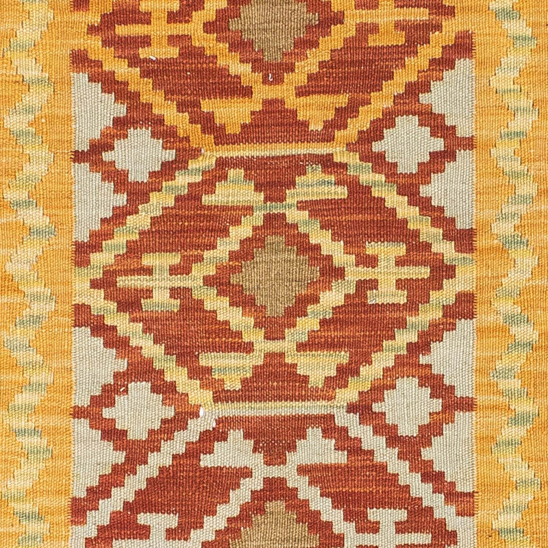 Tapis de couloir Tapis Kelim - Oriental - 195 x 73 cm - rouge