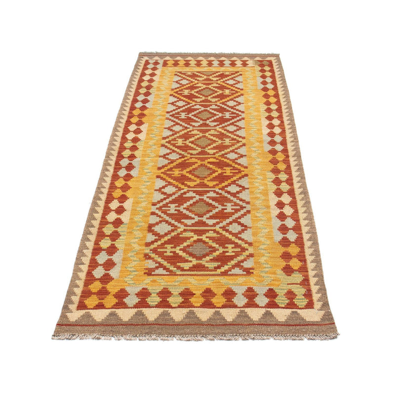 Tapis de couloir Tapis Kelim - Oriental - 195 x 73 cm - rouge