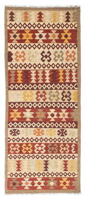 Tapis de couloir Tapis Kelim - Oriental - 194 x 75 cm - multicolore