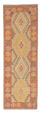 Tapis de couloir Tapis Kelim - Splash - 205 x 66 cm - multicolore