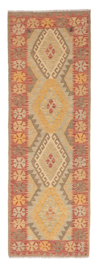 Tapis de couloir Tapis Kelim - Splash - 205 x 66 cm - multicolore