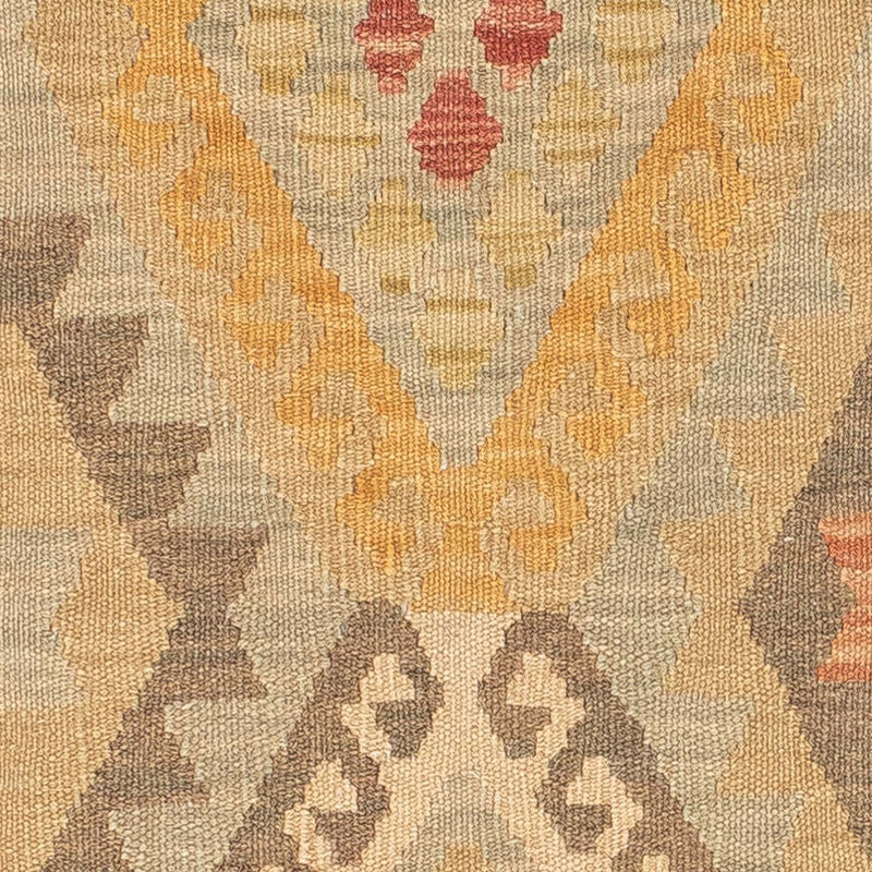 Tapis de couloir Tapis Kelim - Splash - 205 x 66 cm - multicolore
